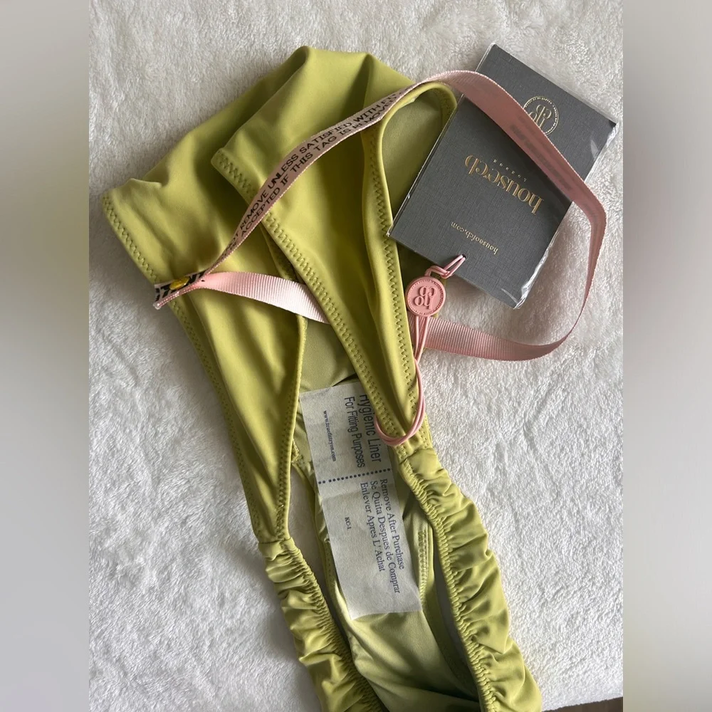 NWT House of CB Ruched Bikini Bottom - Picture 7 of 7